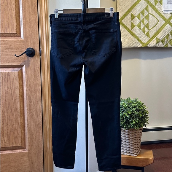 PAIGE Verdugo Crop Women's Jeans in Black size 30 - Picture 5 of 7